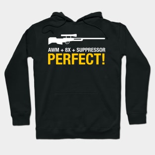 AWM, 8x, suppressor is perfect Hoodie